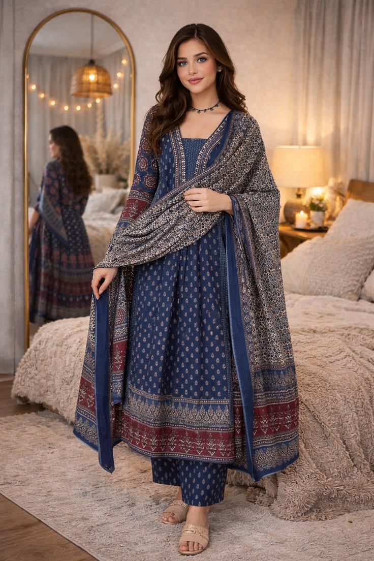 Elegant Anarkali Kurta Set