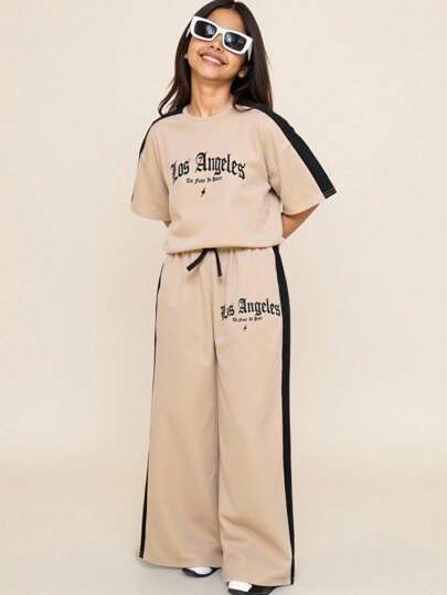 Girls Soft Cotton Tunic with Leggings