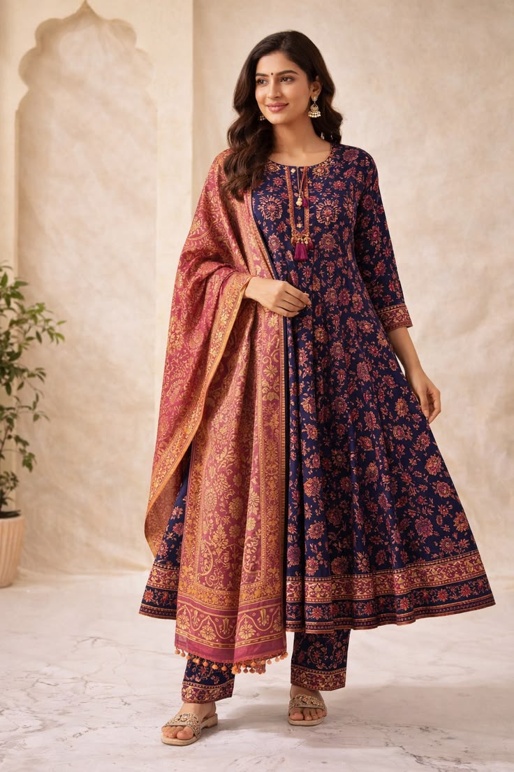 Elegant Anarkali Kurta Set