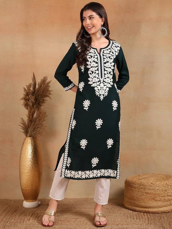 Chic Embroidered Kurti